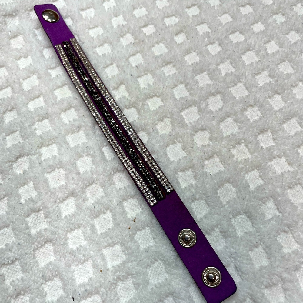 Purple bracelet